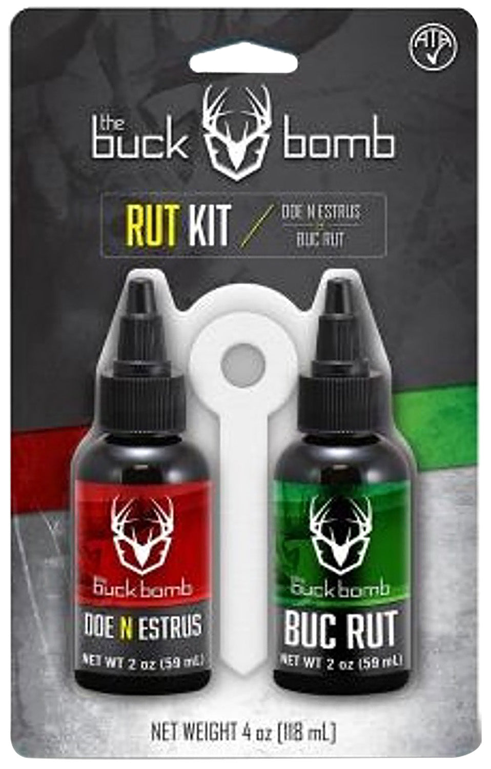 The Buck Bomb Classic Rut Attractant Kit Doe N Estrus and BucRut HSBB200041