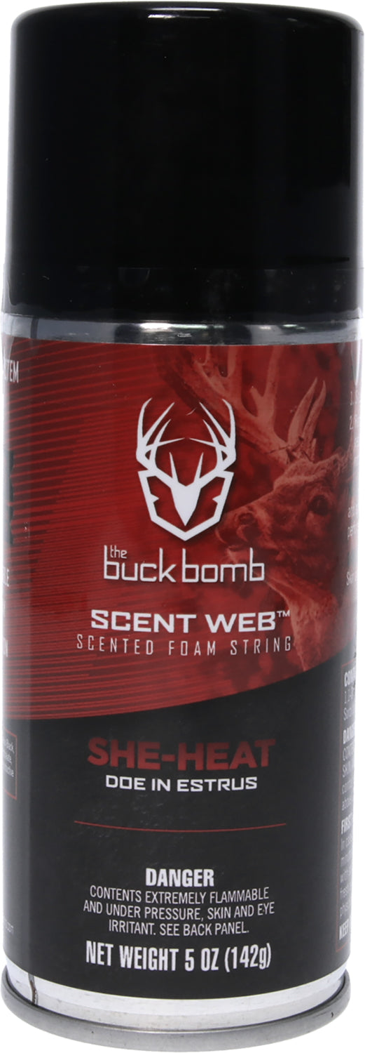 The Buck Bomb 5oz She Heat Estrous Deer Attractant Aerosol HSBBSWSHEHEAT