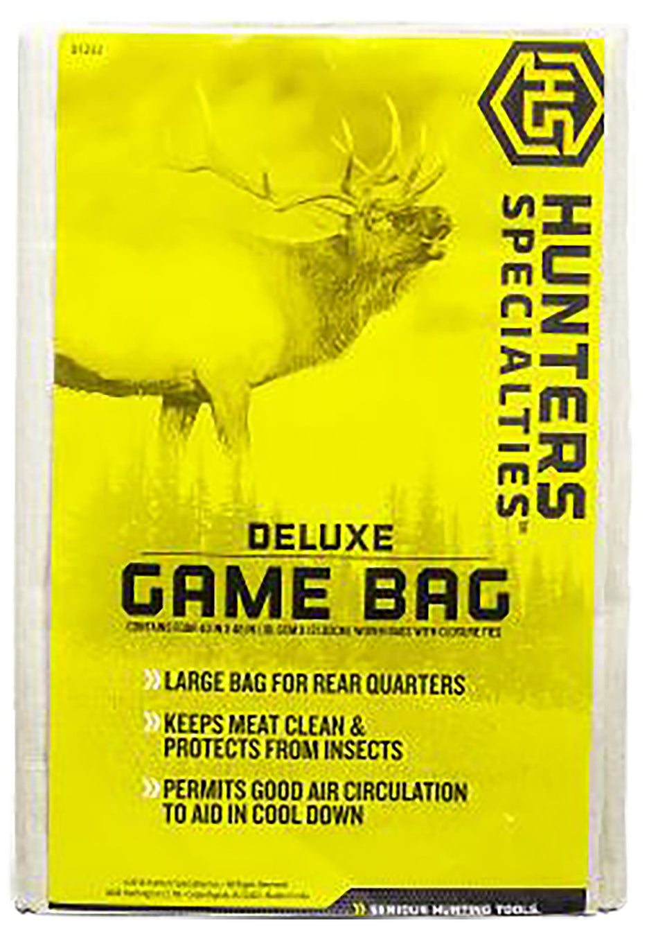 Hunters Specialties HS01232 40x48 Washable Canvas Game Bag with Closure Tie