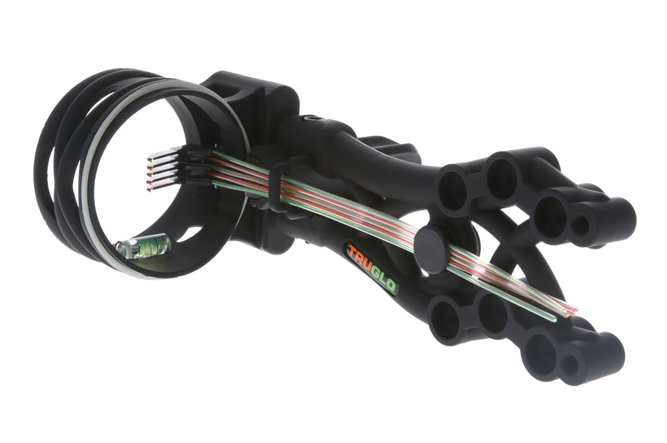 TruGlo TG5805B Black 5-Pin Carbon Extreme Light Adjustable Archery Bow Sight