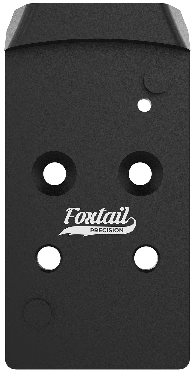 Foxtail Precision 100017 CZ P10 Rear Sight Replacement Optic Adapter for Holosun 407/507k Black Anodized
