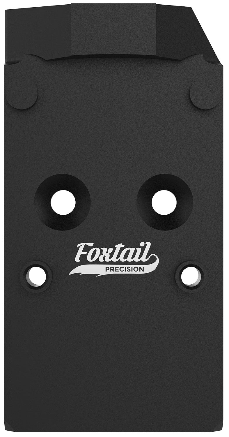 Foxtail Precision 100018 CZ Shadow Rear Sight Optic Adapter Plate Holosun 407/507C RMR Black Anodized