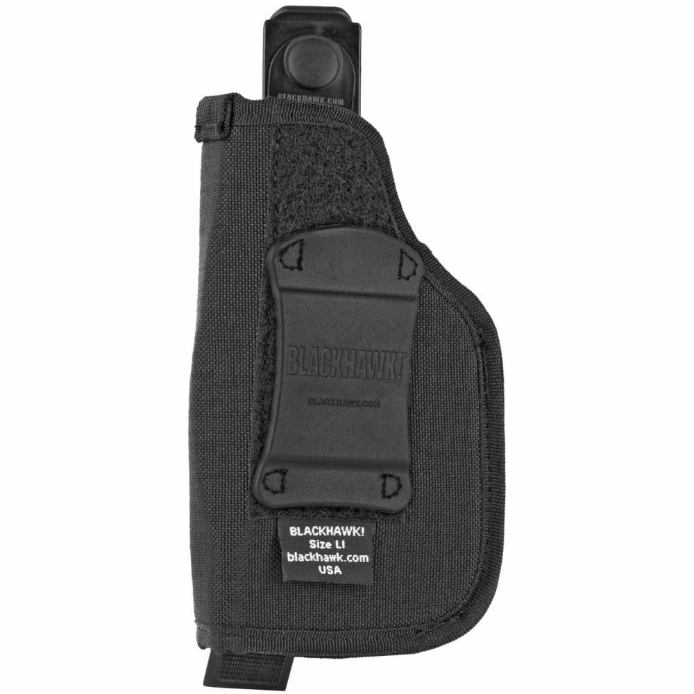 Blackhawk Nylon Holster for Medium Auto Pistols with Laser, 3-4" BBL, Black