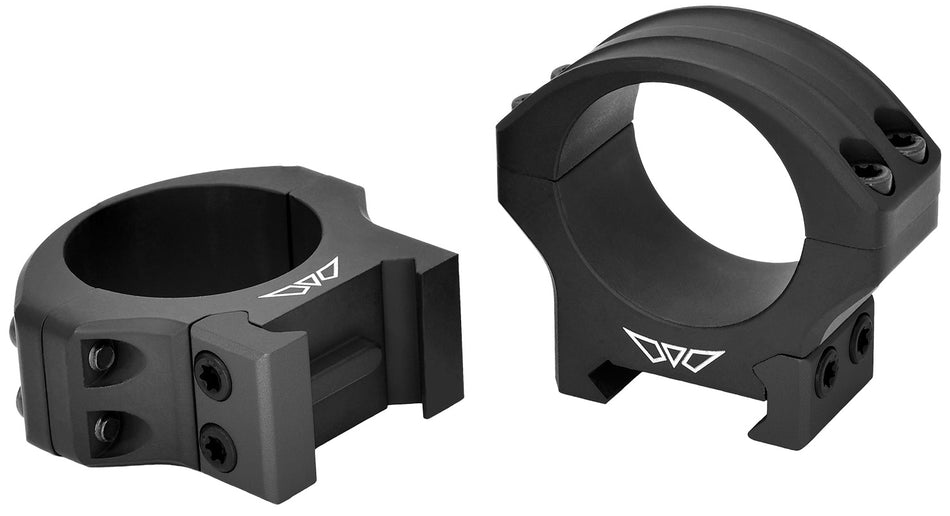 Warne 8513M 30mm Low HyperLite MagnaFusion Scope Rings Matte Black Maxima/Picatinny