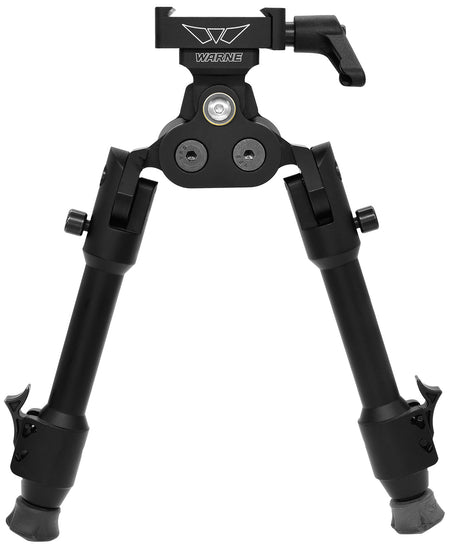 Warne 7924M Skyline Pro Bipod Black ARCA Interface Aluminum Precision Legs