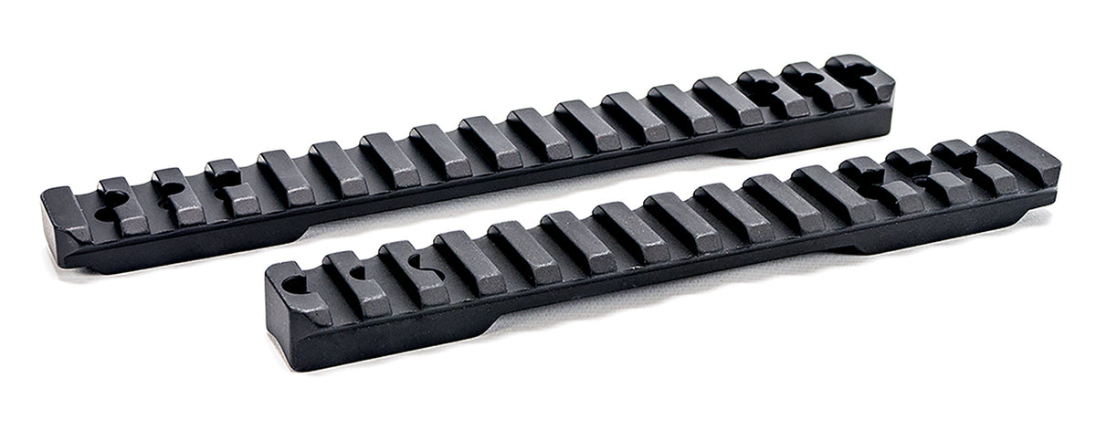 Pure Precision Products 20SASTBLKANO Short Action 20 MOA Optic Rail Anodized Black