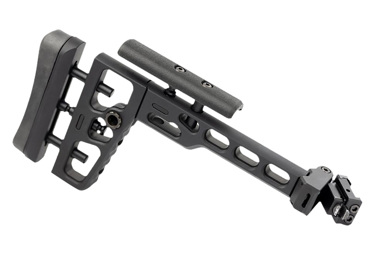 Samson S.A.S Folding Metal Picatinny Stock Adapter Black Anodized Finish