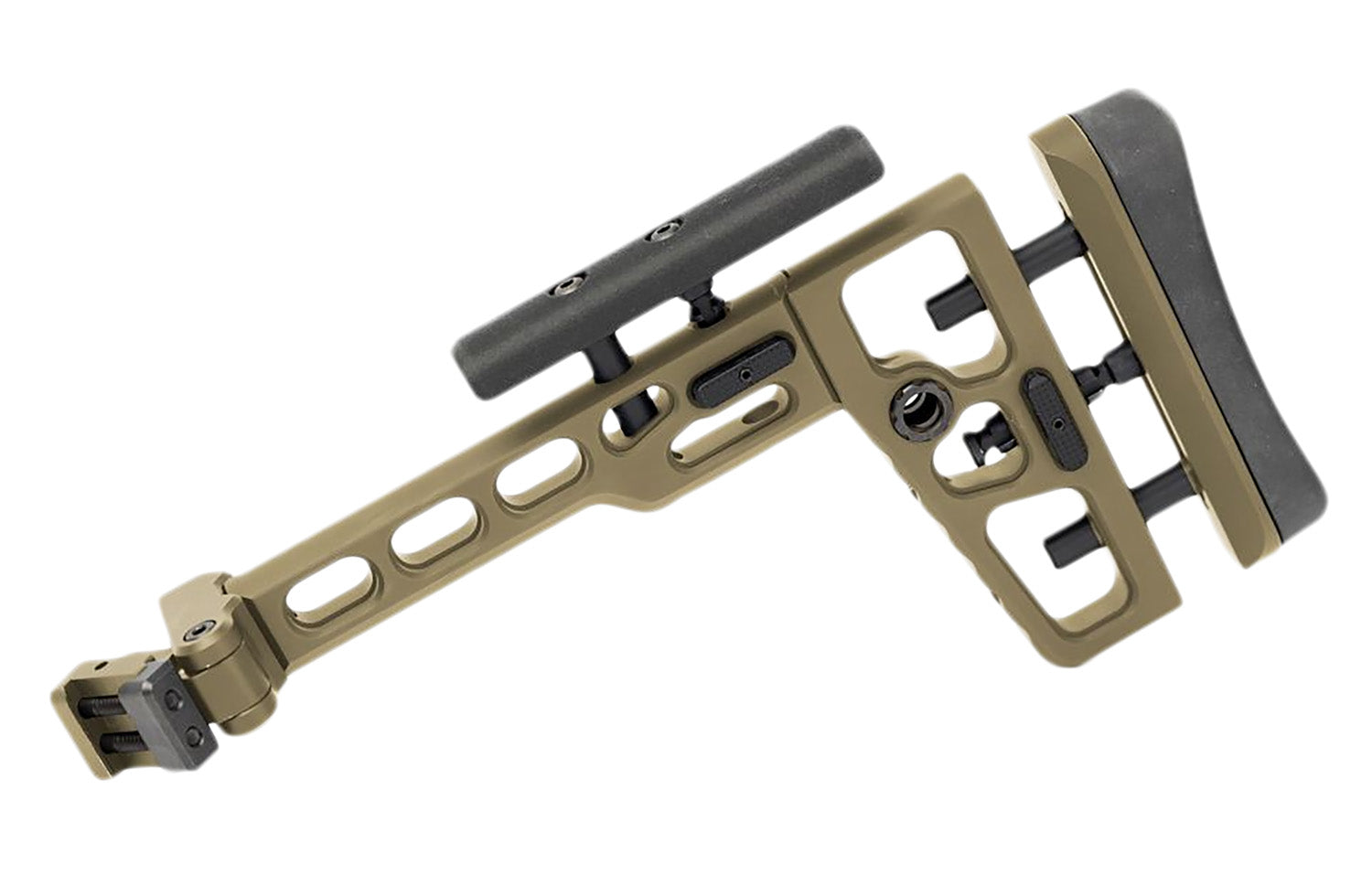 Samson S.A.S Folding Metal Picatinny Stock Adapter Flat Dark Earth Finish