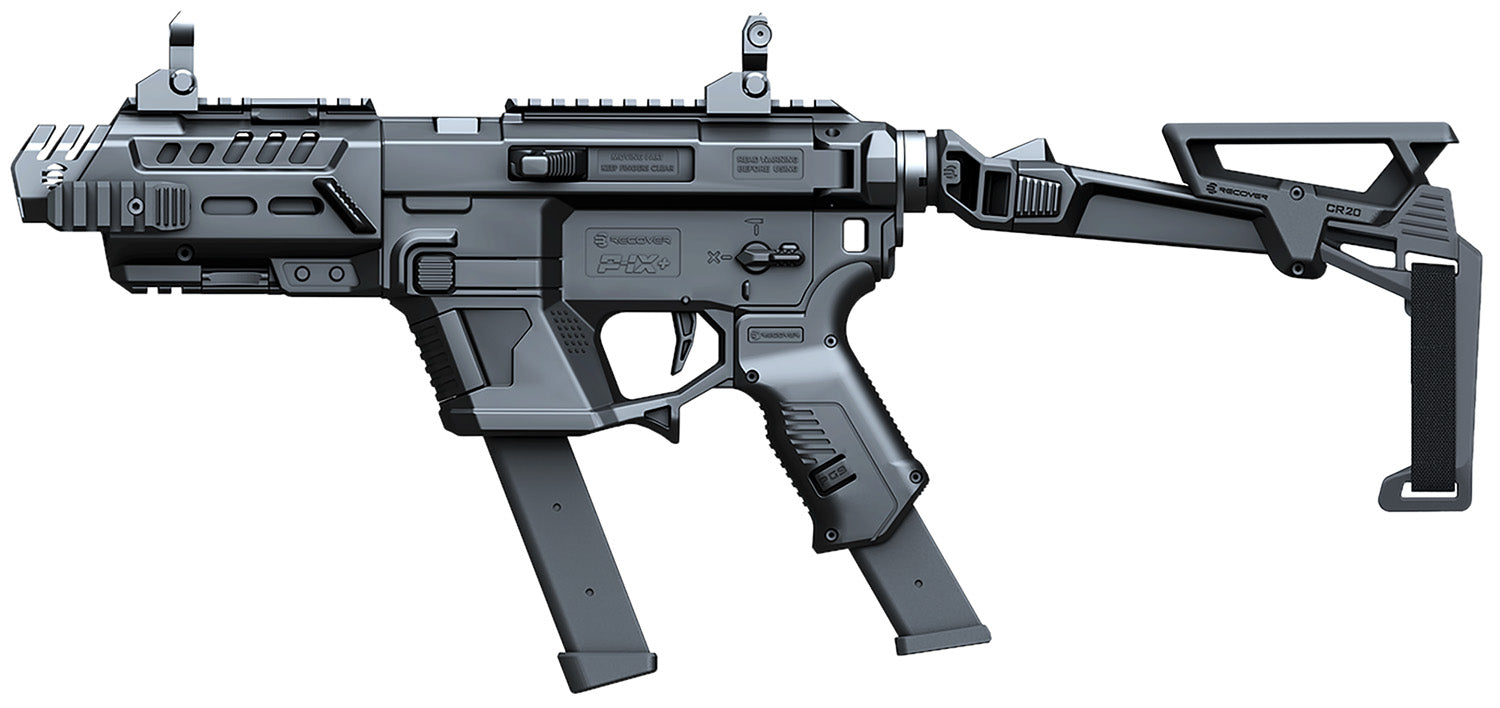 Recover Tactical PIXPBFBR01 Black Folding Brace Metal Front Guard P-IX+ Basic PG9