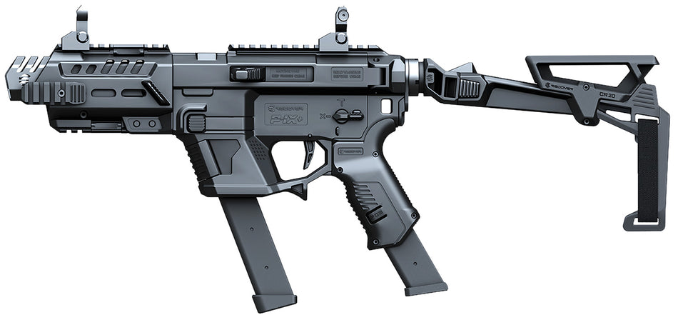 Recover Tactical PIXPBFBR01 Black Folding Brace Metal Front Guard P-IX+ Basic PG9