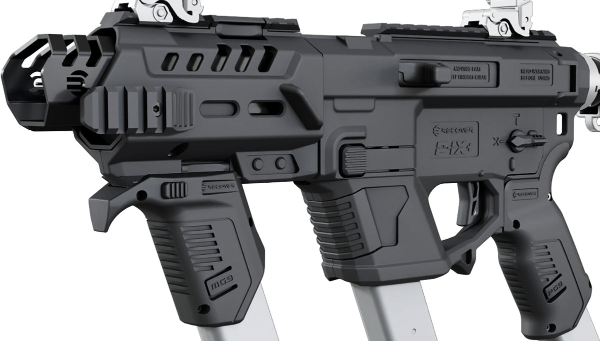Recover Tactical PIXPMG01 Black Metal Front Guard P-IX+ MG PG9 SR20 Platform
