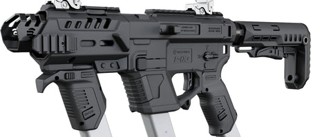 Recover Tactical PIXPMGST01 Black Metal Front Guard P-IX+ MG PG9 SR20 with Stock