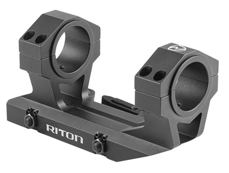 Riton X34QD Cantilever Scope Mount Quick Detach Black Anodized Aluminum 34mm