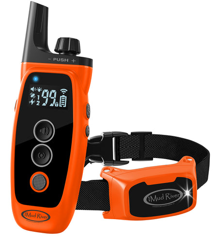 Boyt MR 1000 Remote Training Collar for Dogs Up to 100lbs Black/Orange