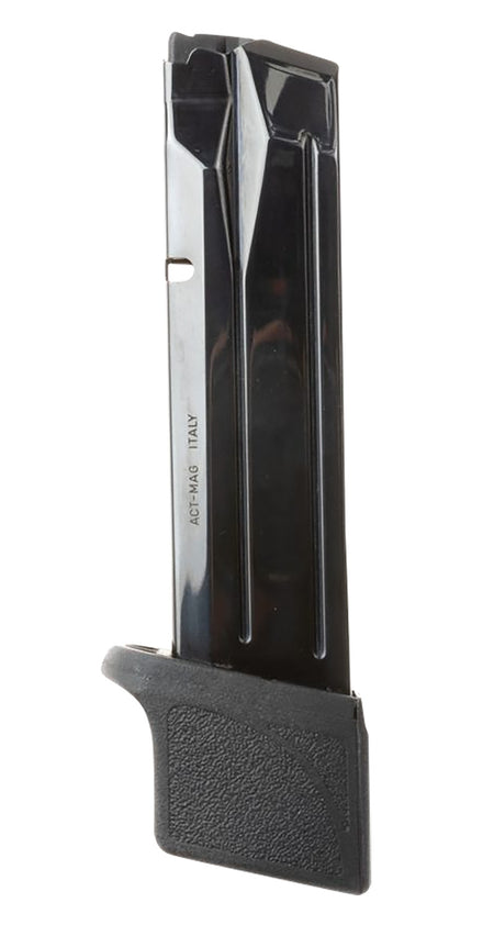 Xtech Tactical XTT140M&P9EXTMAG 22rd 9mm Luger Extended Mag Black Stainless Steel for M&P9 Compact