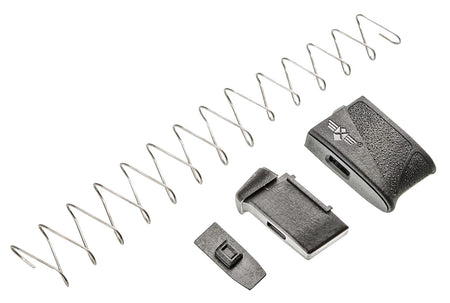 Xtech Tactical MTX M&P Shield Magazine Extension 9mm and .40 S&W Black Steel/Aluminum
