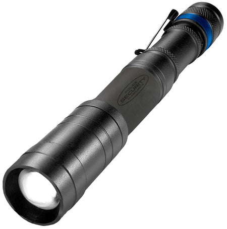 Police Security 98404 Sleuth 2.0 Black LED Flashlight 165/350 Lumens 2AA Battery
