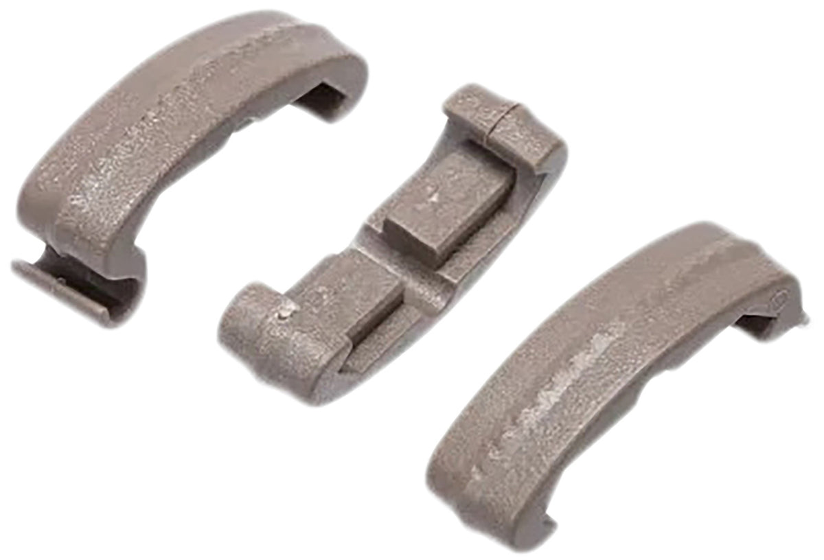 LaRue Tactical IndexClips AR-15 Picatinny Rail Covers Low Profile FDE Polymer Set