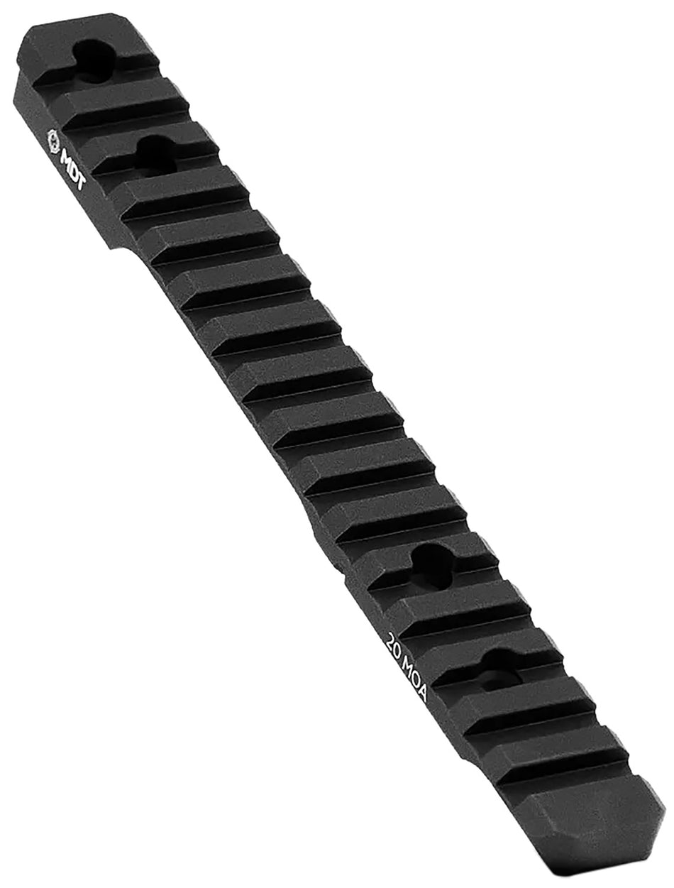 MDT Sporting Goods 102357BLK Howa 1500 Long Action Picatinny Scope Rail 20 MOA Black Anodized 11"