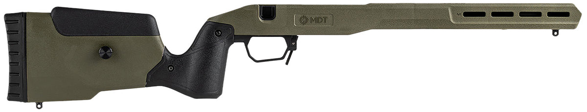 MDT Oryx OD Green Aluminum Chassis System Ruger American SA (106232ODG)