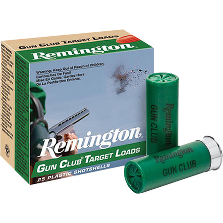 Remington Gun Club Target Loads Shotgun Ammo 12 Gauge 2.75 in 1-1/8 oz #9