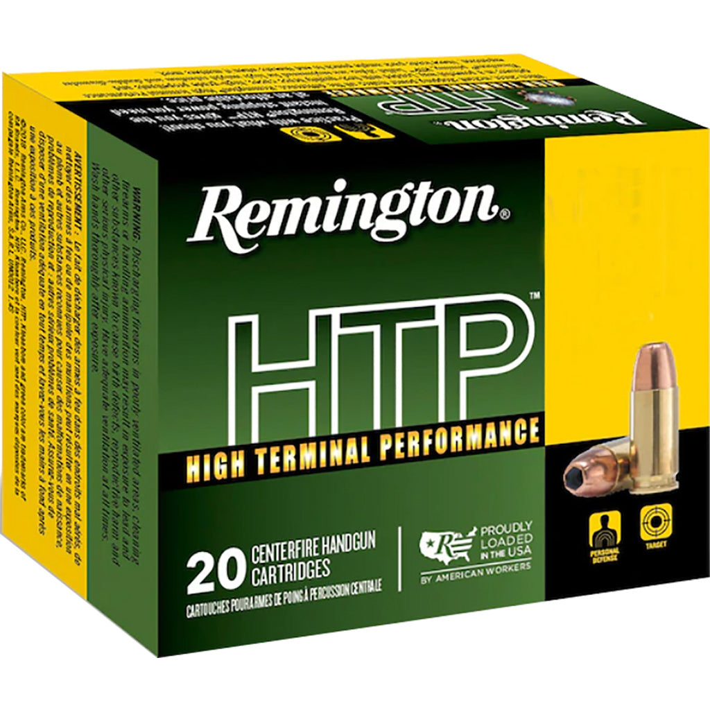 Remington HTP Semi Jacketed Hollow Point 110 Grain .38 Special 950 fps