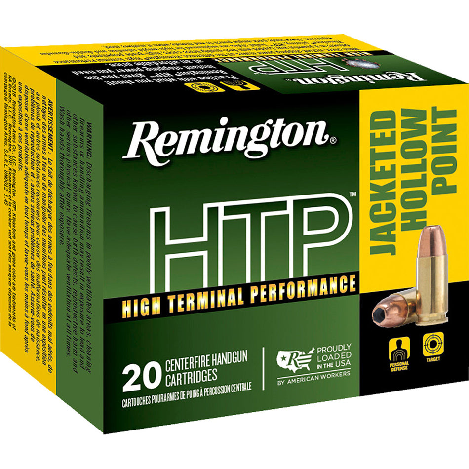 Remington HTP Semi Jacketed Hollow Point 110 Grain .38 Special 995 fps