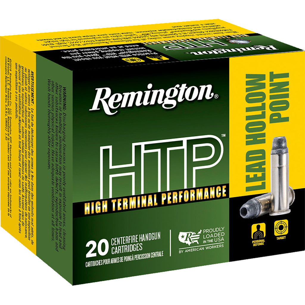 Remington HTP  158 Grain .38 Special 890 fps