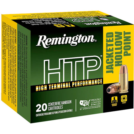Remington HTP Jacketed Hollow Point 185 Grain .45 ACP/Auto 1000 fps