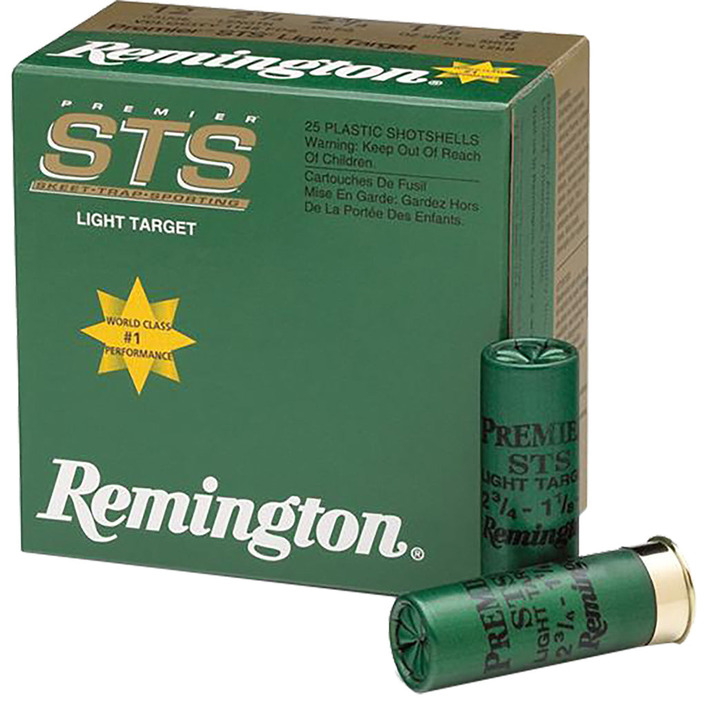 Remington Premier STS Shotgun Ammo 12 Gauge 2.75 in 1-1/8 oz #8.5