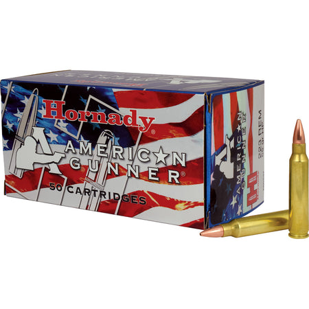 Hornady American Gunner Hollow Point 55 Grain .223 Remington 3240 fps