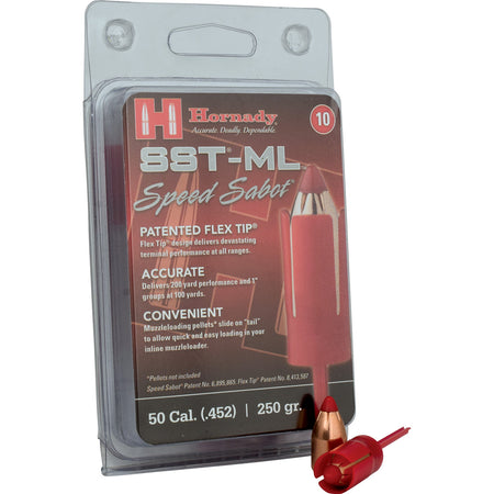Hornady Lock-N-Load 50 Cal. SST Muzzleloading Speed Sabot with Bullet 250 gr. 10 rd.