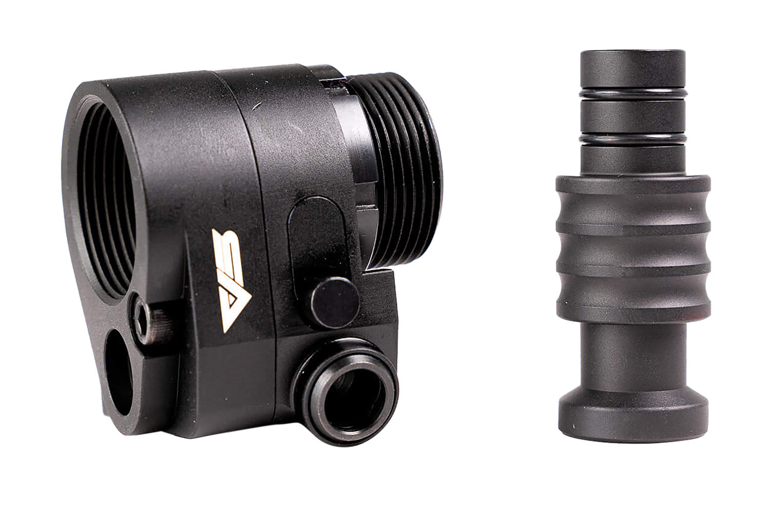 Sylvan Arms Black Gen4 Folding Stock Adapter for AR Rifles (Left)