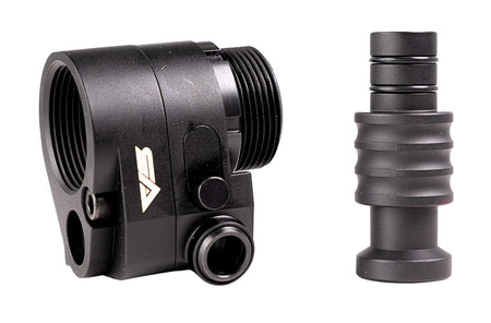 Sylvan Arms Black Gen4 Folding Stock Adapter for AR Rifles (Left)