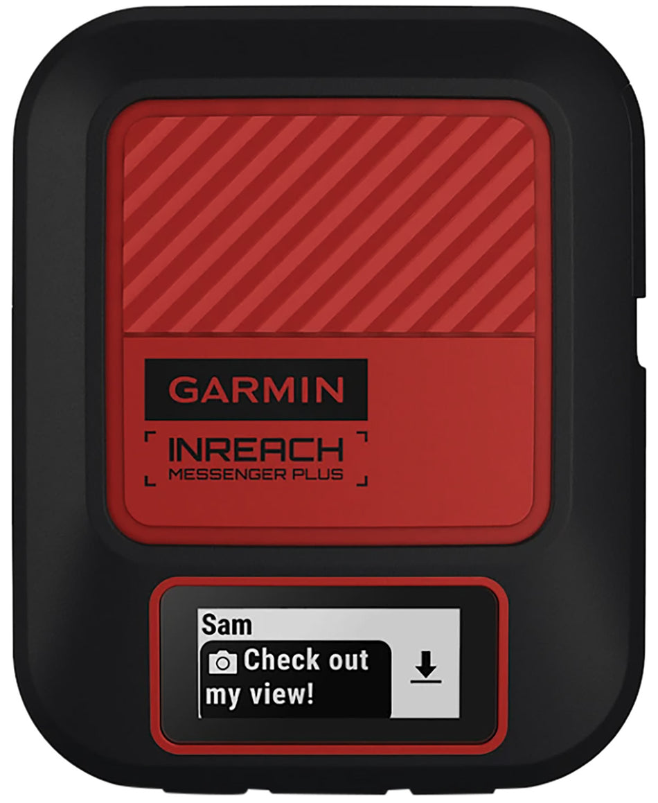 Garmin inReach Messenger Plus Black Satellite Communicator with Maps and SOS