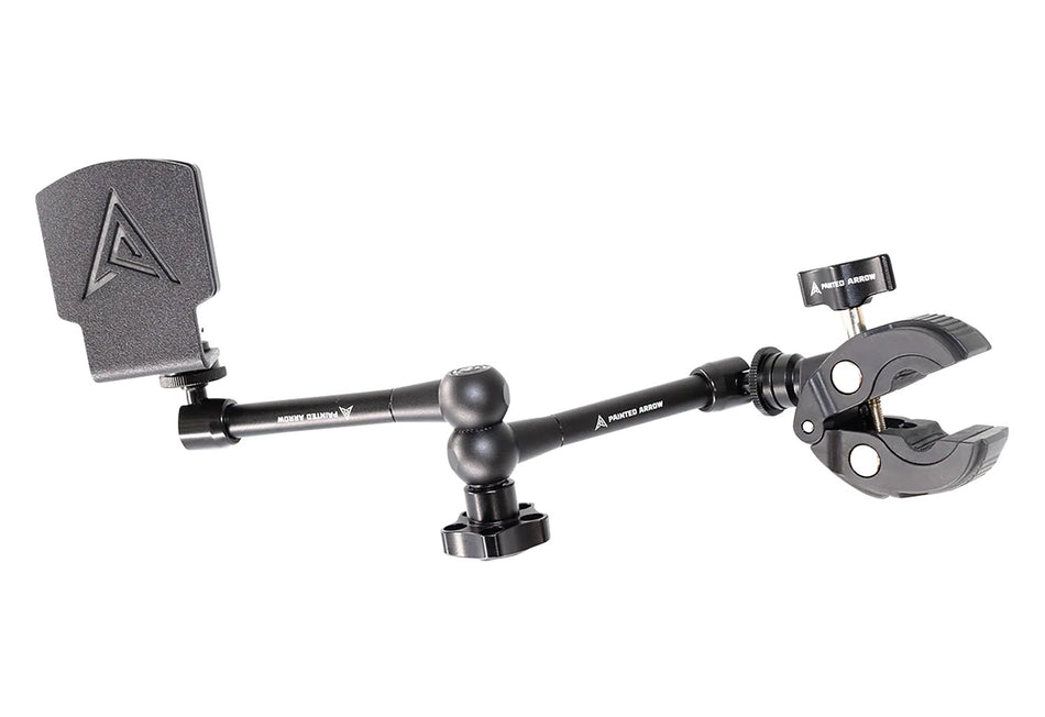 Painted Arrow MAGARM001 Mag-Pro Black Camera Arm with 3-Pivot Joint Design