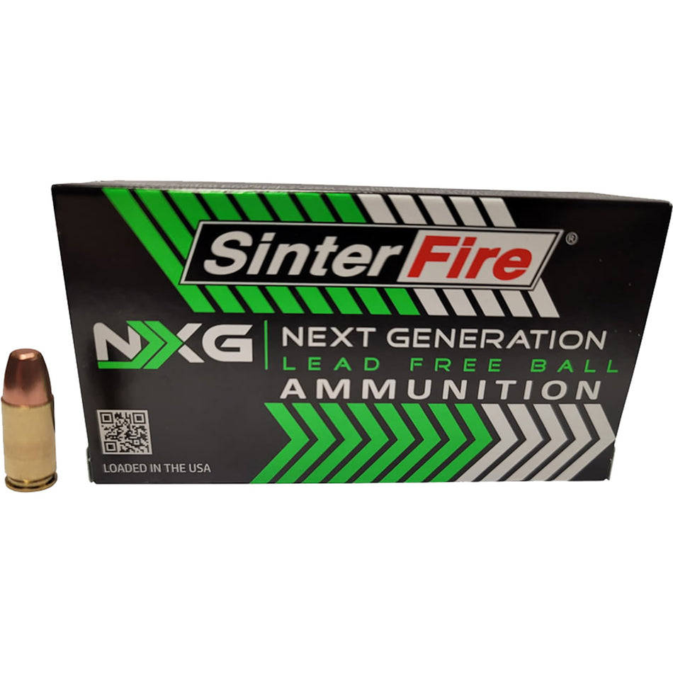 SinterFire Next Generation (NXG) Lead Free Ball 100 Grain 9mm Luger/Parabellum