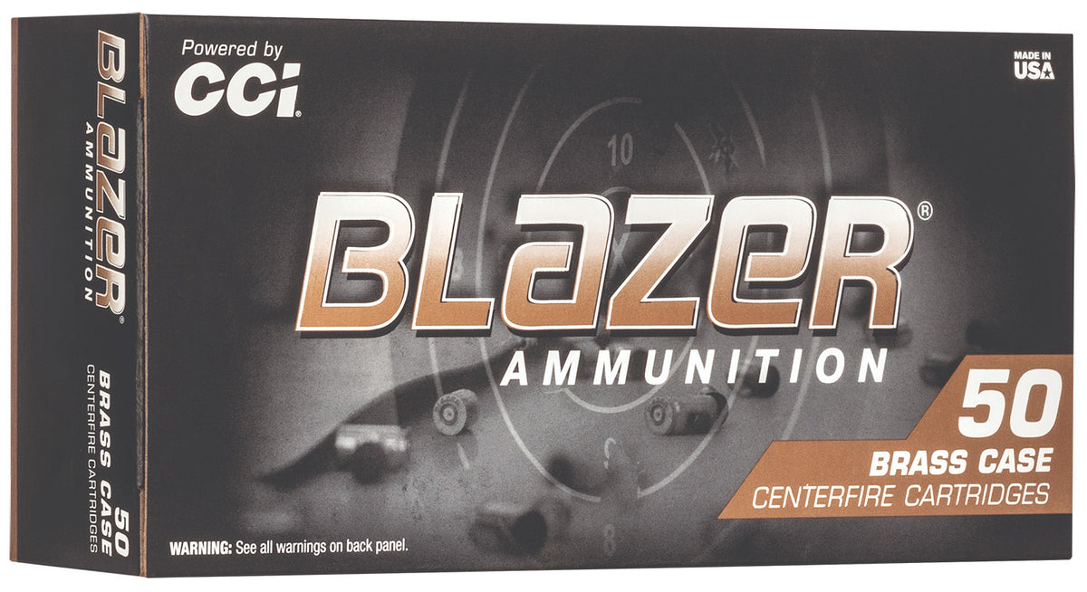 Blazer Brass .40 S&W 180 grain Jacketed Hollow Point ammunition