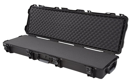 Nanuk 995 Black Resin Waterproof Long Rifle Case with Protective Foam Padding