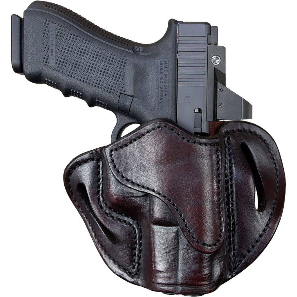 1791 Gunleather Belt Holster Optic Ready Cut Size 2.1 Signature Brown Right-Hand