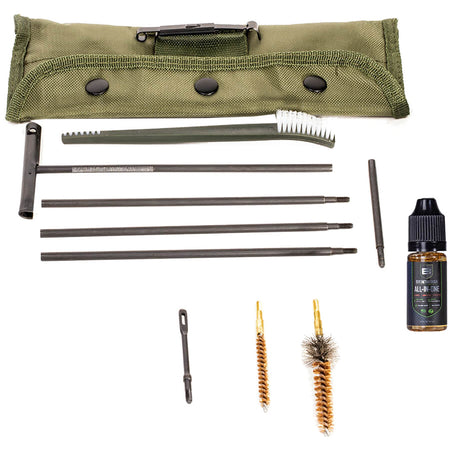 Breakthrough AR-15/M16/M4 Military Style Standard Cleaning Kit with CLP