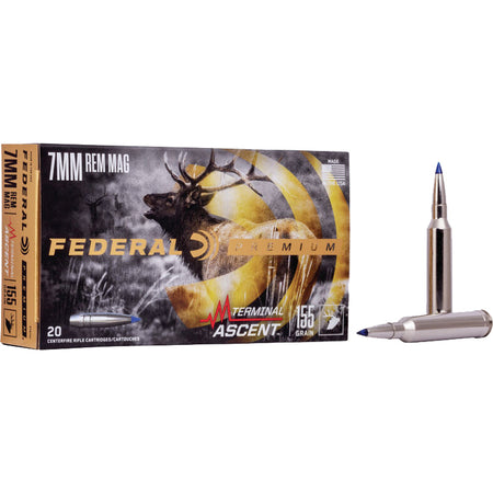 Federal Premium Terminal Ascent 155 Grain 7mm Remington Mag 3000 fps