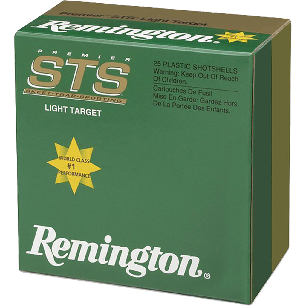 Remington Premier STS Low Recoil Shotgun Ammo 12 Gauge 2.75 in 1-1/8 oz #8