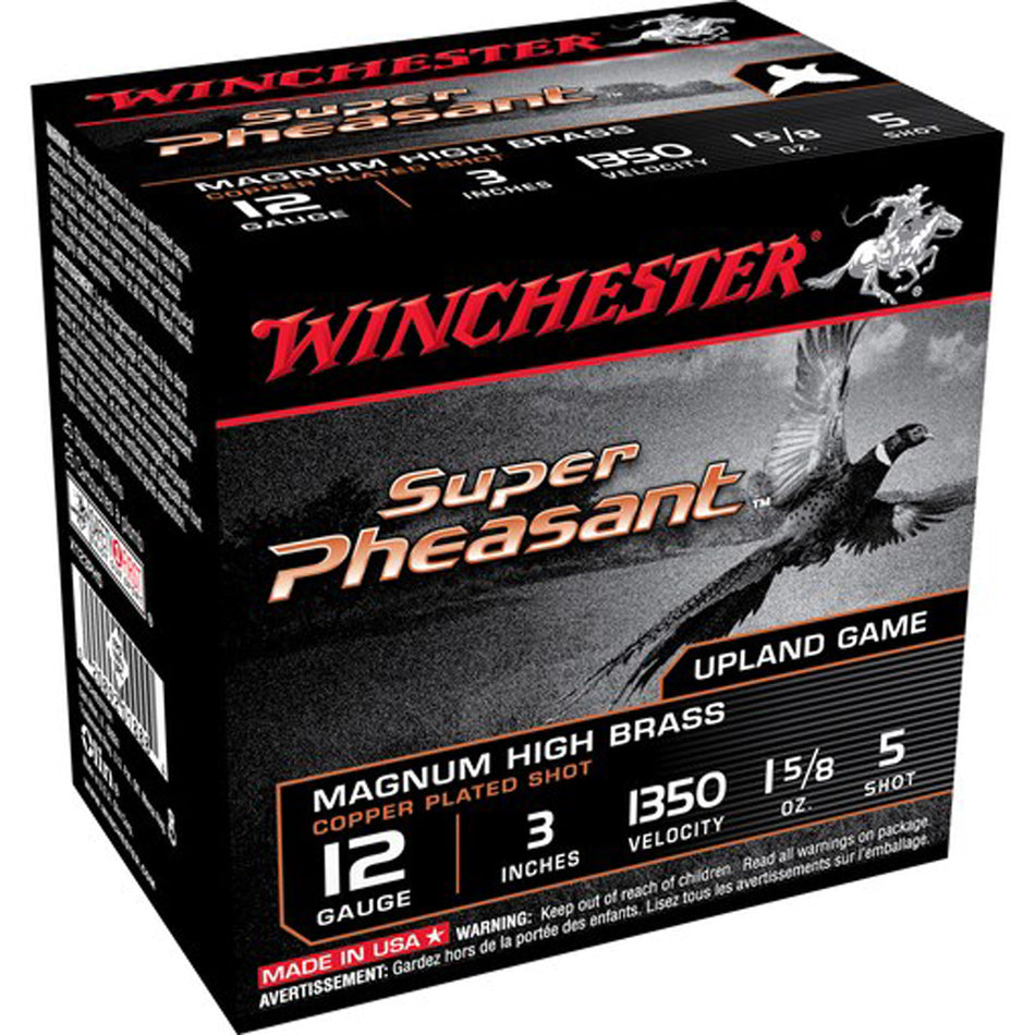 Winchester X123PH5 Super Pheasant Magnum 12 Gauge 3 1-5/8oz #5 1350 fps