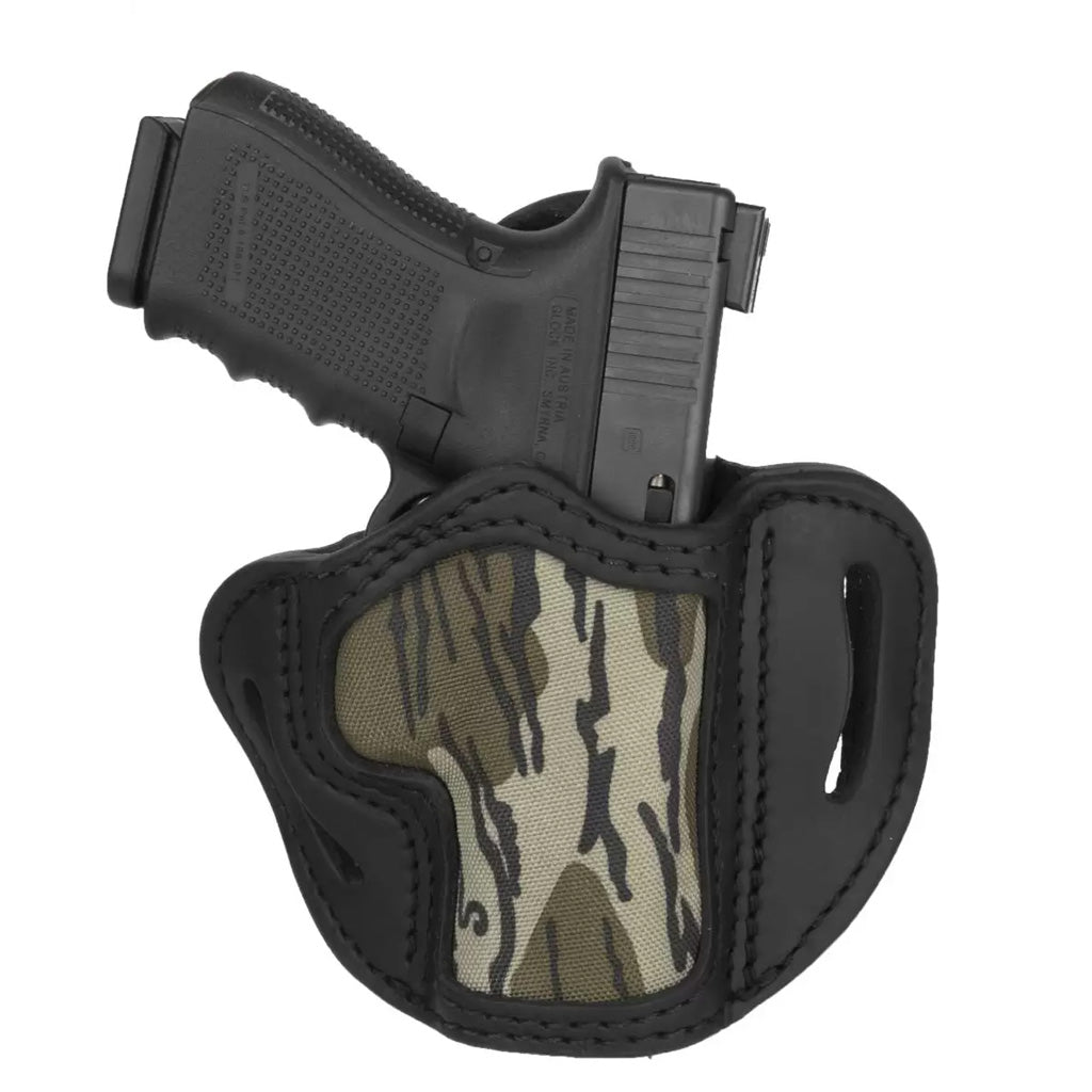 1791 Gunleather Mossy Oak Belt Holster BH1 Stealth Black RH 1911 4-5 in.