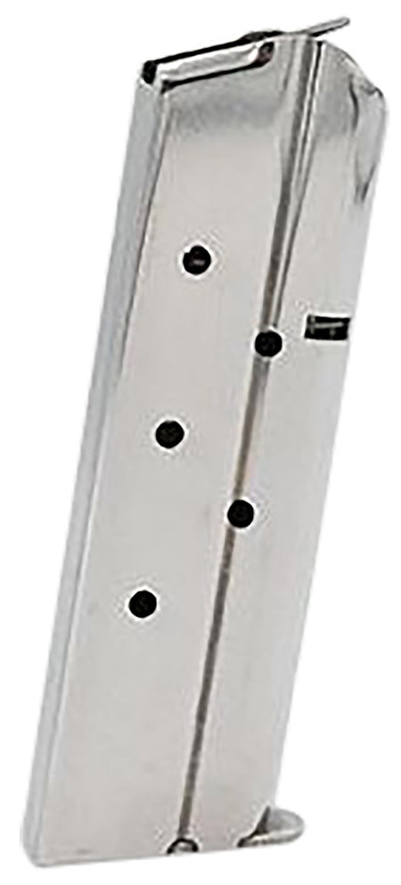 Kimber 1001706A 1911 Custom/Pro 10mm Auto 8rd Silver Steel Magazine