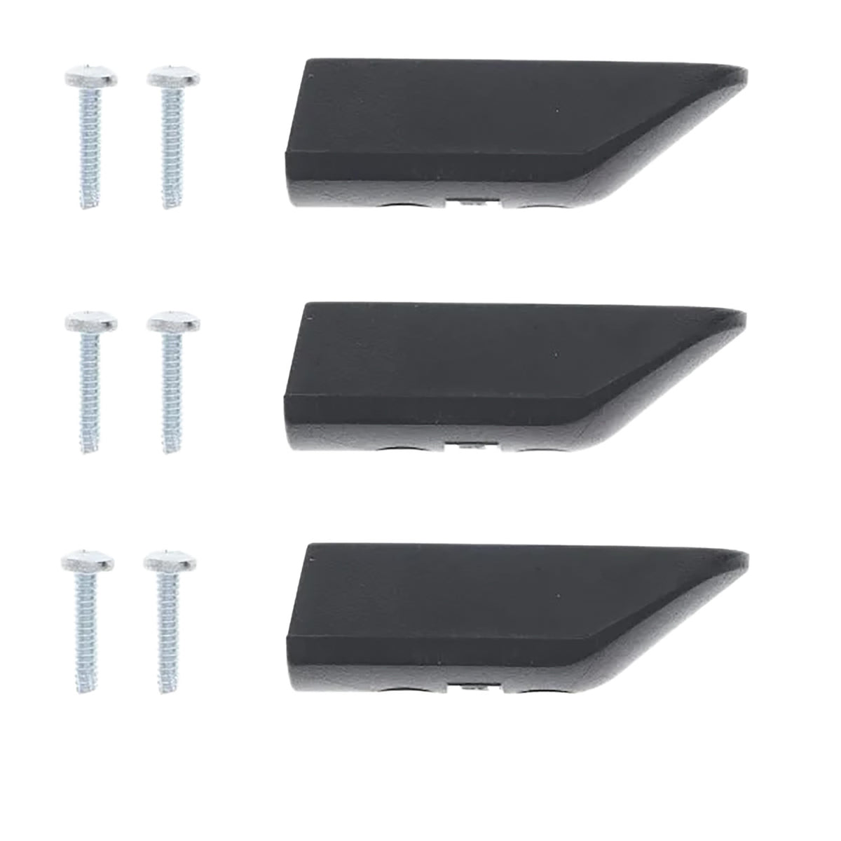 Kimber 4100300 1911 Magazine Extended Bumper Pads Black Set of 3