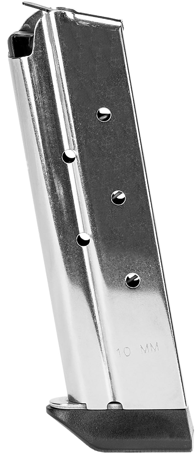 Kimber 4200381 1911 10mm Auto 8rd Silver Stainless Steel Magazine