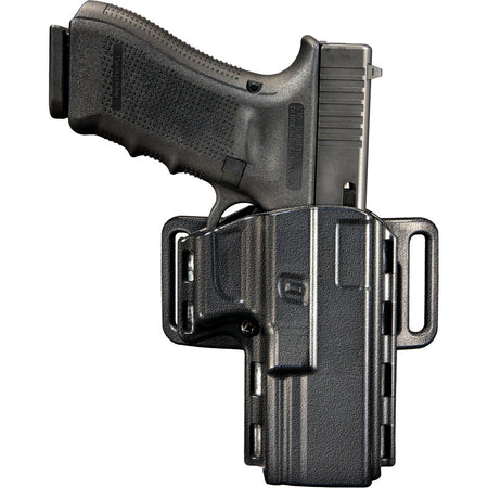 Uncle Mike's Reflex Polymer Open Top Paddle Holster Size 27 RH