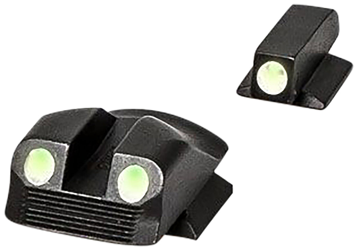 Kimber ML11229 Micro .380 and Micro 9 Green Tritium Night Sights, Black Outline Front/Rear